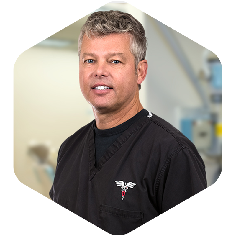 Portrait of Dennis Hunt.