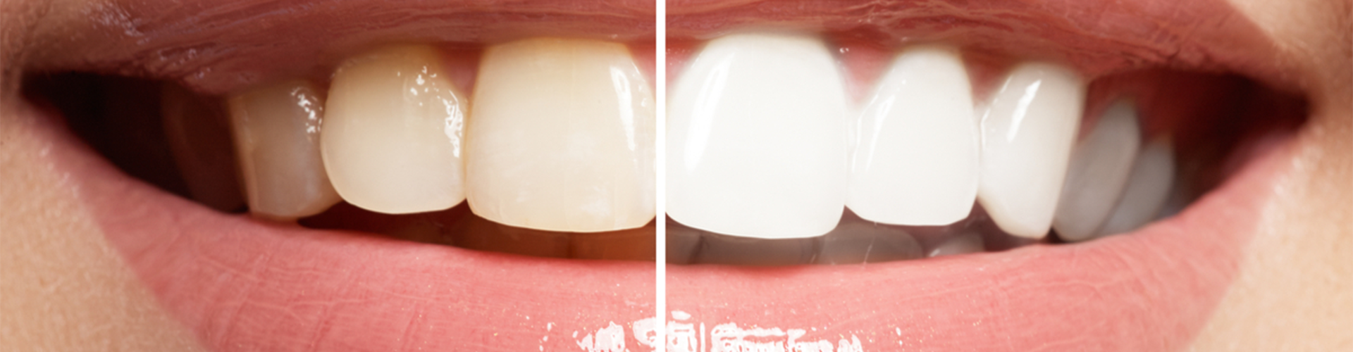 teeth before and after whitening