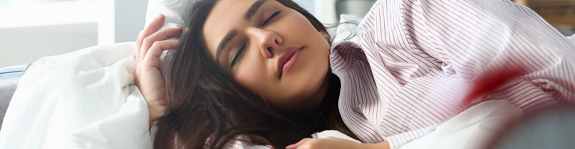 woman sleeping